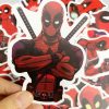 10/35Pcs Disney Marvel Superhero Deadpool Stickers The Avengers Guitar Luggage Waterproof Sticker Skateboard Laptop Stikers Toys