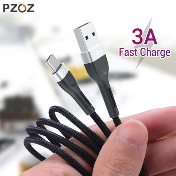 PZOZ usb c cable type c cable Fast Charging Data Cord Charger usb cable c For Samsung s10 s9 A51 xiaomi mi 10 redmi note 9s 8t