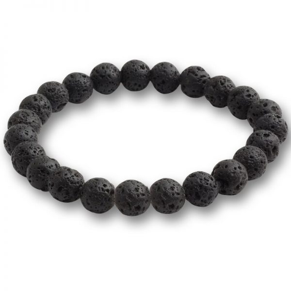 Fashion 8mm Natural Stone Beads Bracelet Men Women Tiger Eye Lava Hematite Strand Bracelet&Bangles Healing Yoga Pulsera Jewelry