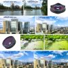 APEXELProfessional 4K Wide lens circular polarizing Filter 16mm HD super wide angle lens for iPhone 6s plus 7 HTC more phone