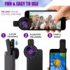 APEXEL Phone Lens kit 0.45x Super Wide Angle & 12.5x Super Macro Lens HD Camera Lentes for iPhone 6S 7 Xiaomi more cellphone