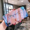 Japan Anime One Piece Luffy Sauron Case For iphone 12 11 X Xs Max Xr 8 7 6s Plus Luxury Cartoon Blue light Soft Silicon Cover