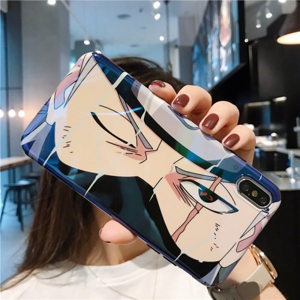 Naruto Anime Pain Uchiha Sasuke Uzumaki Case for iPhone 12 11 Pro X XR XS MAX 7 8 Plus cartoon Glossy Blu-Ray Soft Silicon Cover