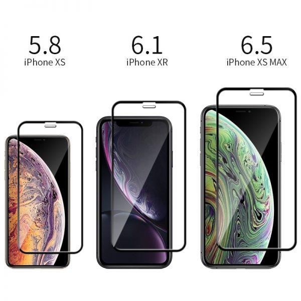 5Pcs Full Cover Tempered Glass For 11 Pro Max Explosion-Proof Screen Protector Film For iPhone XR XS 12 Pro Max x 7 8Plus 12mini