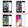 5Pcs/Lot Full Cover Tempered Glass For iPhone XS Max XR Screen Protector Glass On iPhone 6 6s 7 8 Plus X 5 5S 11 12 Pro Max Mini