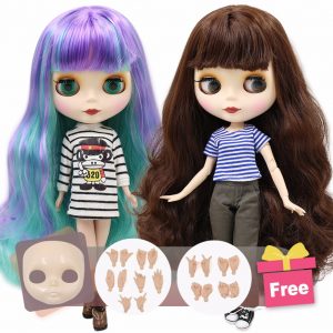 ICY DBS blyth doll joint body Faceplate&Hand set as gift on sale 1/6 BJD neo azone pullip