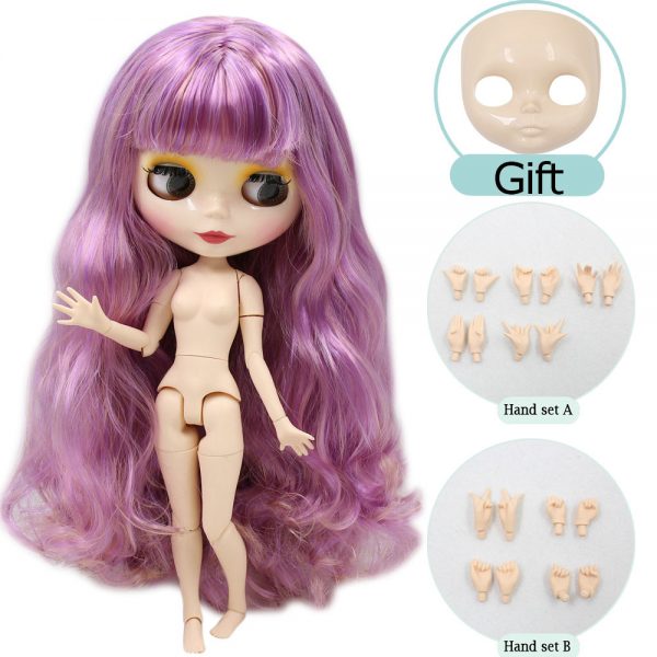 ICY DBS blyth doll joint body Faceplate&Hand set as gift on sale 1/6 BJD neo azone pullip