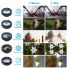 APEXEL 10 in 1 Mobile Phone Lens Kit Fisheye Wide Angle Telescope Macro Camera Lenses For iPhone Samsung Huawei all smartphones