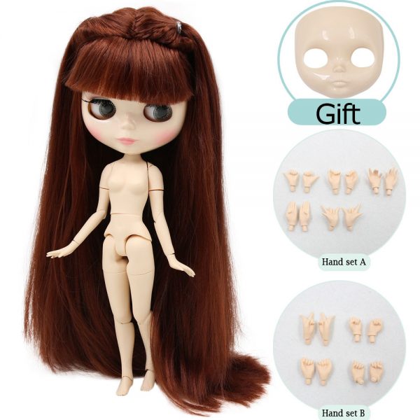 ICY DBS blyth doll joint body Faceplate&Hand set as gift on sale 1/6 BJD neo azone pullip