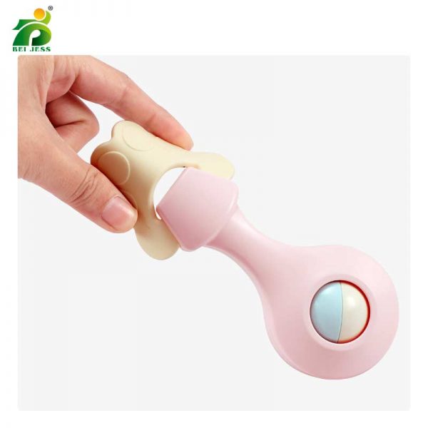 11-16Pcs Baby Rattle 0-12 Months Newborn Soft Bell Teethers Hand Shaking Crib Mobile Ring Educational Toy For Children Set Gifts