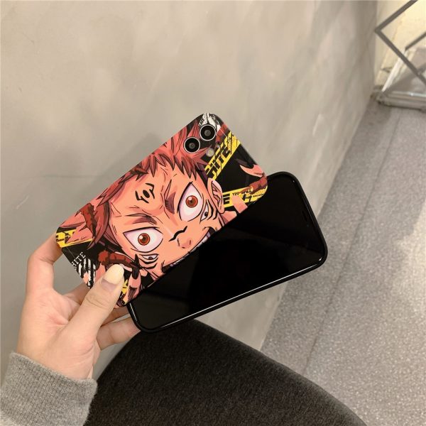 Hot Anime Jujutsu Kaisen Yuji Itadori Fushiguro Megumi Phone Case for iphone 12 11 Pro X Xs Max XR 7 8 Plus Silicon Soft Cover