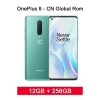 Global Rom OnePlus 8 5G Smartphone 12GB 256GB Snapdragon 865 Octa Core 6.55 90Hz Fluid Display 48MP Triple Cams 30T Fast Charge