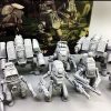 1/35 JOYTOY Mecha Action Figures Land Of The Lost DIY Model Kit 12Pieces Nude Color Unpainted Free Shipping