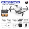 LSRC 2021 New Quadcopter Drone E525 HD 4K 1080P Camera and WiFi FPV HeightKeeping RC Foldable Quadcopter Dron Toy Gift