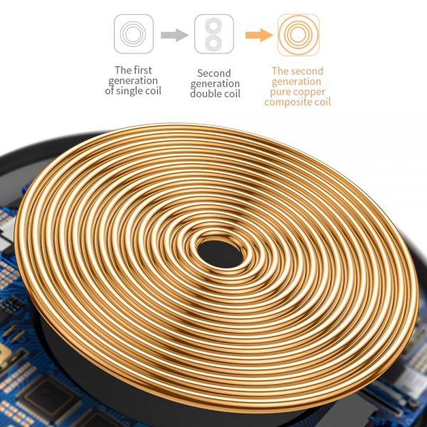 Essager 15W Qi Wireless Charger For iPhone 12 11 Pro Xs Max Mini X Xr 8 Induction Fast Wireless Charging Pad For Samsung Xiaomi