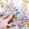 1-20 Sheets/lot 3D Cartoon Animal Princess Puffy Stickers For Kids Baby Boy Girls Birthday Gifts Cartoon Stickers，Sent at random