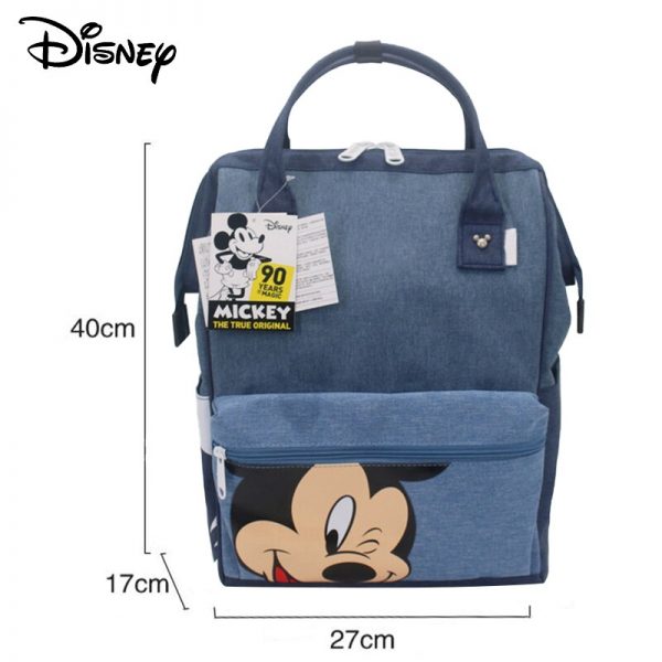 Disney Mickey Minnie Diaper Bag Fashion Mummy Maternity Nappy Bag Large Capacity Baby Bags for Mom Multifunctional Wet Bag Nappy