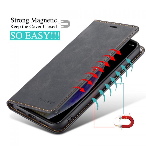 Luxury Magnet Leather Flip phone Case for iPhone Xs Xr X R 11 12 Mini pro Max 8 7 6 6s Plus 5 S se 2020 Wallet Card Holder Cover