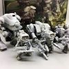 1/35 JOYTOY Mecha Action Figures Land Of The Lost DIY Model Kit 12Pieces Nude Color Unpainted Free Shipping