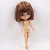 ICY DBS Blyth doll No.2 WHITE and Black skin joint body oily straight hair 1/6 BJD special price toy gift