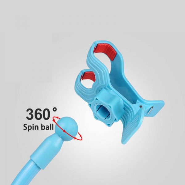 360 Clip Mobile Phone Holder Stand Portable Flexible Lazy Bed Desktop Bracket Mount Stand Base bracket Support 75cm