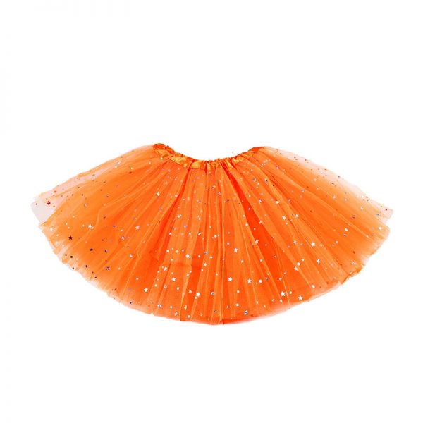 3-layer Purple Kids Girl Skirt 2020 Fashion Baby Girl School Shiny Mini Tutu Skirts Black Pink for 2-8 Years Chlidren Clothes