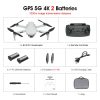 Eachine EX5 Drone 229g RC Quadcopter 4K GPS HD Mini Camera Profesional With 5G WIFI 1000 METERS Distance FPV Drone Protable Dron