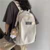 Fashion Nylon School Bag Korean Version of Harajuku Large Capacity Backpack Campus Simple Multifunctional Ladies Bags Sac A Dos