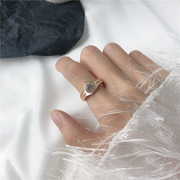 Simple shape ring jewelry watches super personality feed hand ring ring children act the role ofing is tasted