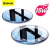 Baseus 15W Qi Magnetic Wireless Charger for iPhone 12 Mini 11 Pro Max Xs Induction Fast Wireless Charging Pad for Samsung Xiaomi