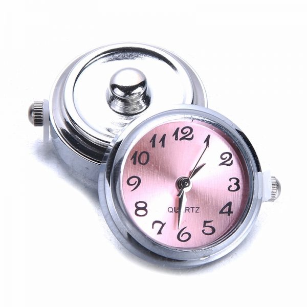 DIY Snap Jewelry 18mm Glass Watch Snap Buttons Interchangeable Jewelry Accessory Snap Button Jewelry for Snaps Bracelet