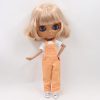 ICY DBS Blyth doll No.2 WHITE and Black skin joint body oily straight hair 1/6 BJD special price toy gift