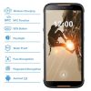 Original HOMTOM HT80 IP68 Waterproof Smartphone 4G LTE Android 10 5.5" 18:9 HD+ MT6737 NFC Wireless charge SOS Mobile phone