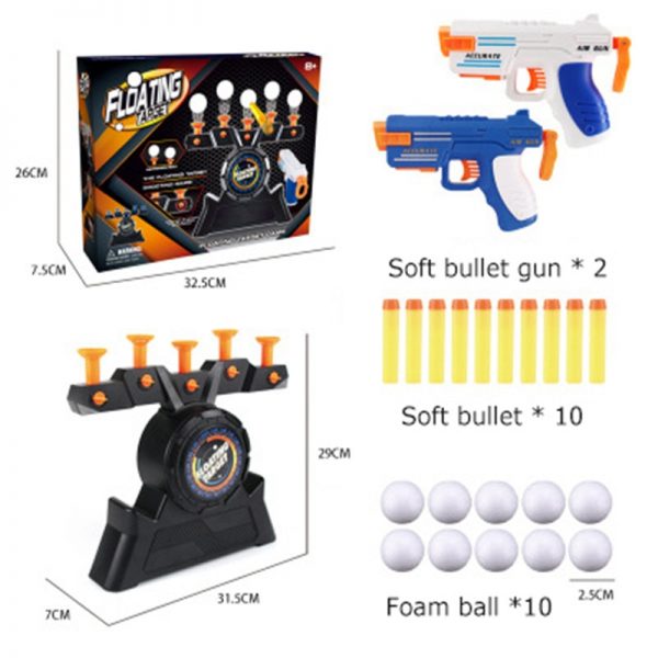 USB Floating Target Airshot Game Electric Floating Flying Ball Game Electric Air Shot Hovering Ball Xmas Gift Toys for Children