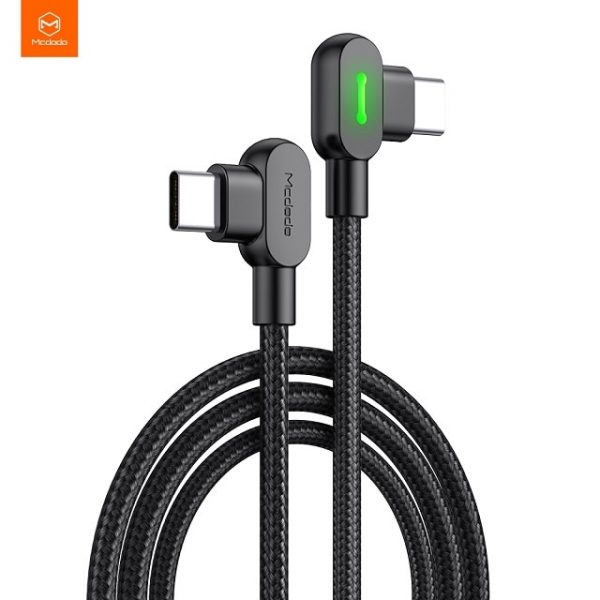 MCDODO 3A USB C to USB Type C Cable PD 60W Fast Charging USB-C Phone Charger Type-C Cord For Xiaomi Redmi Note 9s Samsung S20 S9