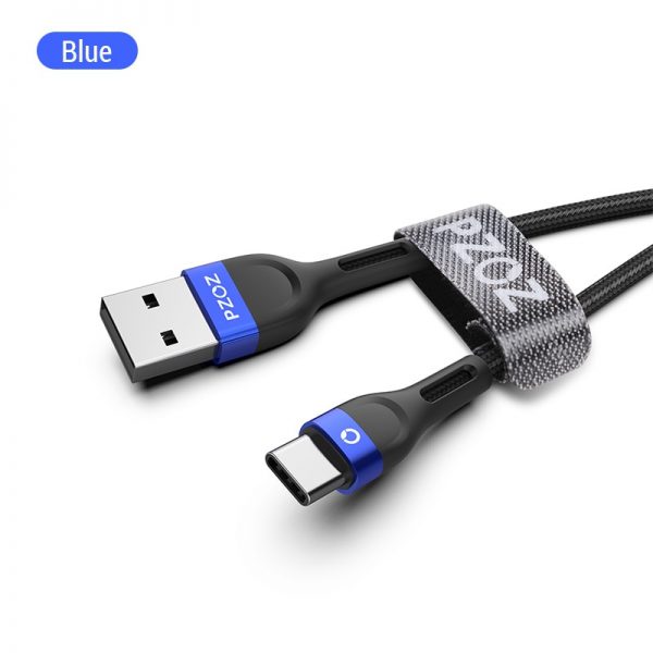 PZOZ usb c cable type c cable Fast Charging Data Cord Charger usb cable c For Samsung s10 s9 A51 xiaomi mi 10 redmi note 9s 8t