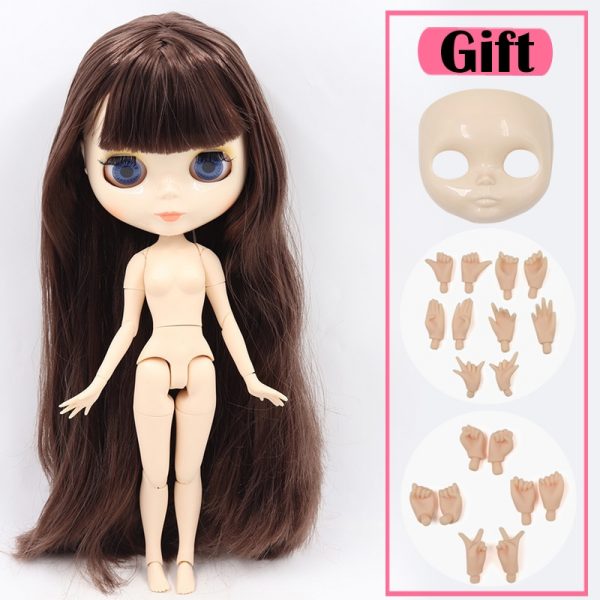 ICY DBS Blyth doll No.1 glossy face white skin joint body 1/6 BJD special price OB24 toy gift