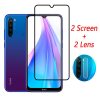 Full Cover Tempered Glass For Redmi Note 8T Screen Protector For Redmi Note 8T 8 T Camera Glass For Xiaomi Redmi Note 8T Glass