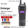 Upgrade BaoFeng UV-82 8W Optionl 5W Baofeng UV 82 Walkie Talkie 10 KM Baofeng 8W Ham Radio 10KM Dual PTT 82HP UV-9R GT-3TP UV-5R