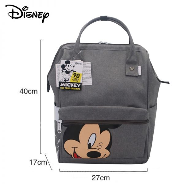 Disney Mickey Minnie Diaper Bag Fashion Mummy Maternity Nappy Bag Large Capacity Baby Bags for Mom Multifunctional Wet Bag Nappy