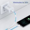 For Iphone 12 Charger PD 20W Usb C Adapter Type C Cargador for IPhone 12 Pro Max i Phone Charger Fast Usb Chargers EU US UK Plug