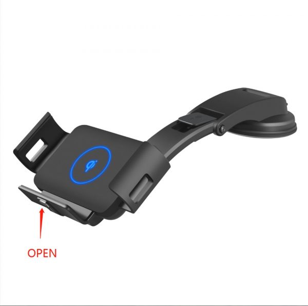 10W Qi Car Wireless Charger Auto Clampping for Samsung Fold Note 10 S10 IPhone X XR XS Max 11 Pro Max Huawei Mate X Phone Holder