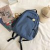 Fashion Nylon School Bag Korean Version of Harajuku Large Capacity Backpack Campus Simple Multifunctional Ladies Bags Sac A Dos