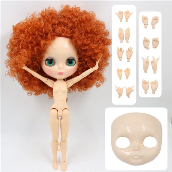 ICY DBS Blyth Doll 1/6 bjd joint body ob24 TOY gift hands and faceplate naked doll 30cm on sale