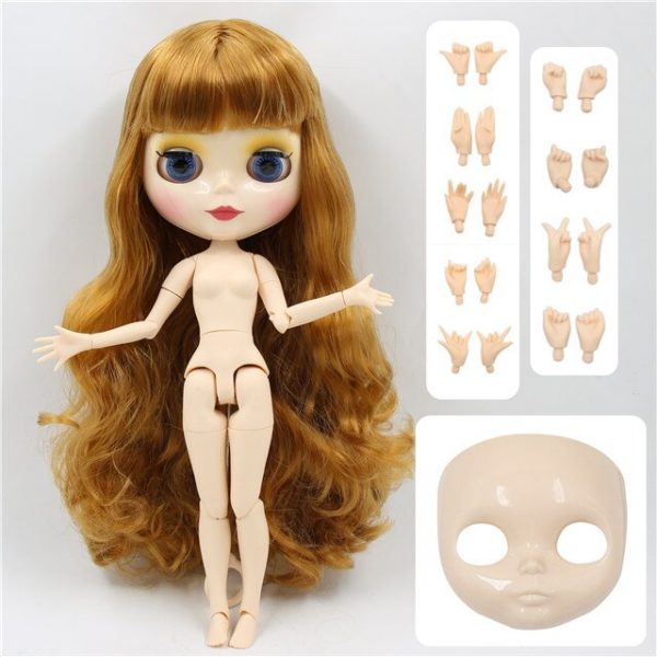 ICY DBS Blyth Doll 1/6 bjd joint body ob24 TOY gift hands and faceplate naked doll 30cm on sale