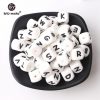 100pc Silicone Beads Alphabet Letter Food Grade For Teething Necklace In 26 Letters BPA Free Silicone Letter Teether Let's Make