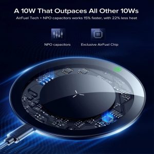 INIU 10W Qi Wireless Charger For Samsung Galaxy S20 Note 9 8 LED USB C Fast Charging Pad For iPhone 12 mini 11 Pro Max Xs Xr X 8
