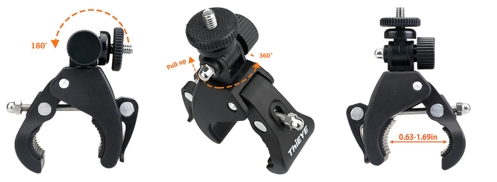 Original Thieye Universal Bicycle Bracket Mount for Action Camera