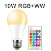E27 10W RGB WW
