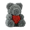 grey red bear